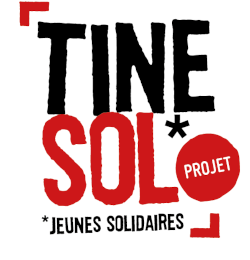Logo du projet : Tinesol* projet - *jeunes solidaires